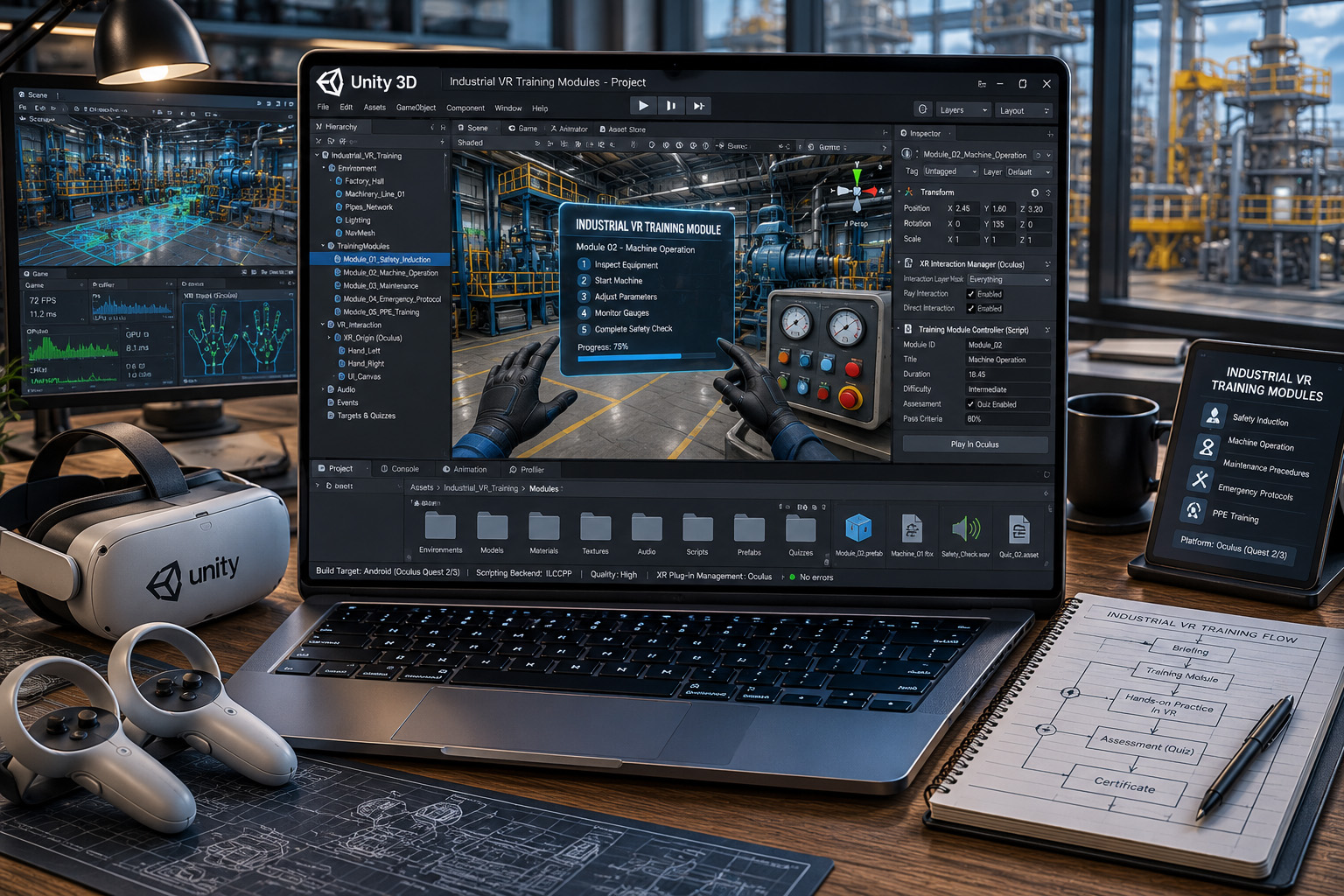 Professional software suite interface